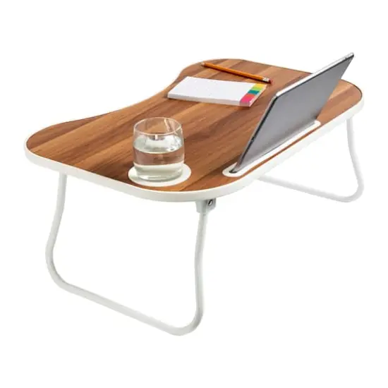 Honey Can Do Walnut Collapsible Folding Lap Desk {5}