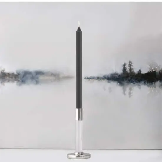 Root Candles Arista&trade; 12" Smooth Taper Candles, 12ct. Stone {4}