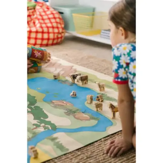 The Freckled Frog Wilderness Floor Mat {5}