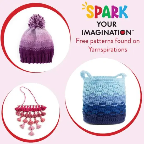 Red Heart&reg; Super Saver&reg; 12 Skein Super Craft Yarn Kit Gradients {4}