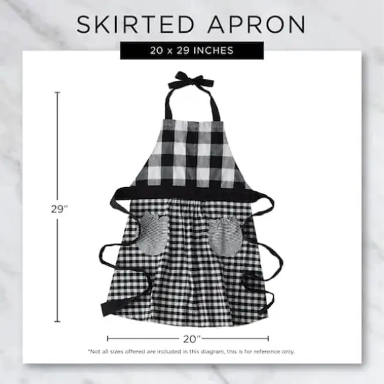DII&reg; Love Print Skirt Apron {4}