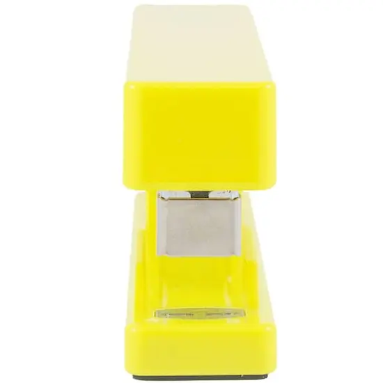 JAM Paper Modern Desk Stapler Yellow {4}