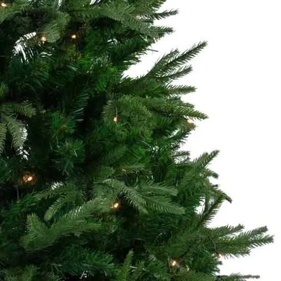 7.5ft. Pre-Lit Silverthorne Fir Artificial Christmas Tree, Clear Lights {5}