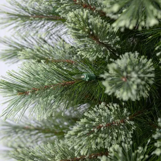 7ft. Pre-Lit Cashmere Pencil Artificial Christmas Tree, Warm White LED Lights by Ashland&reg; {5}