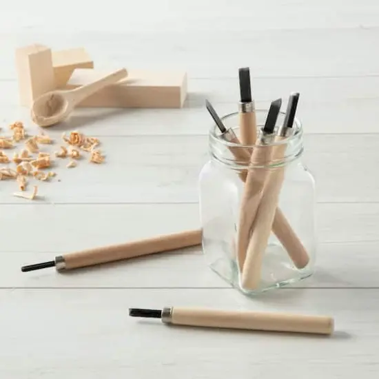 Wood Carving Knife Set by ArtMinds&trade; {3}