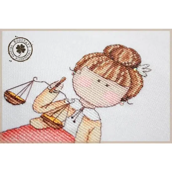 Neocraft Libra Cross Stitch Kit {3}