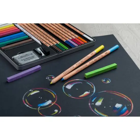Cretacolor&reg; 27 Piece Pastel Basic Box Set {5}