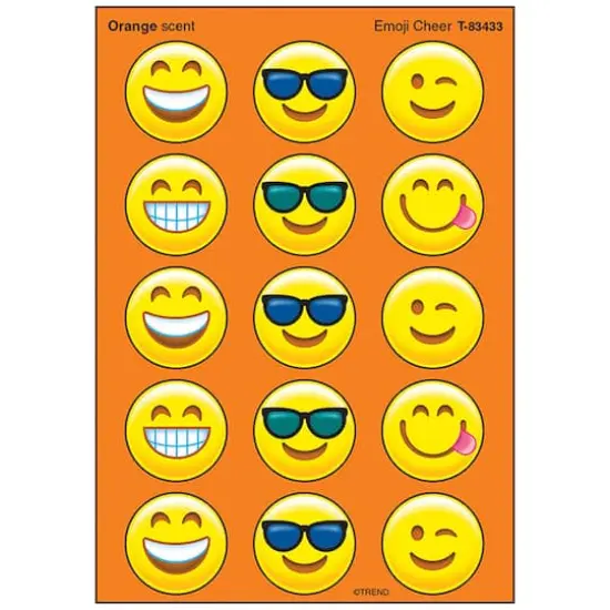 Trend Enterprises&reg; Emoji Stinky Stickers&reg;, 6 Packs of 60 {1}
