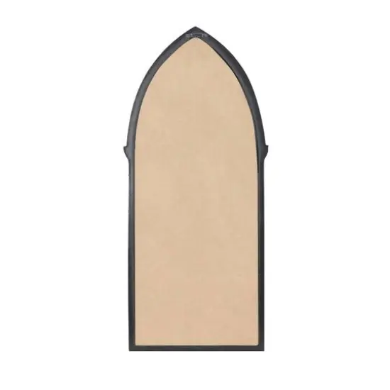 23.5" Gold Brushed Black Gothic Arch Mirror Wall D&eacute;cor by Ashland&reg; {3}