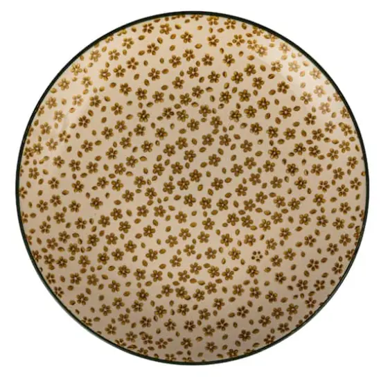 Hello Honey&reg; 10" Blossom Elegance Round Stoneware Plate Set {8}