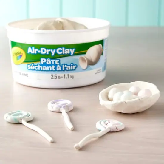 Crayola Air Dry White Clay, 2.5lb. {3}