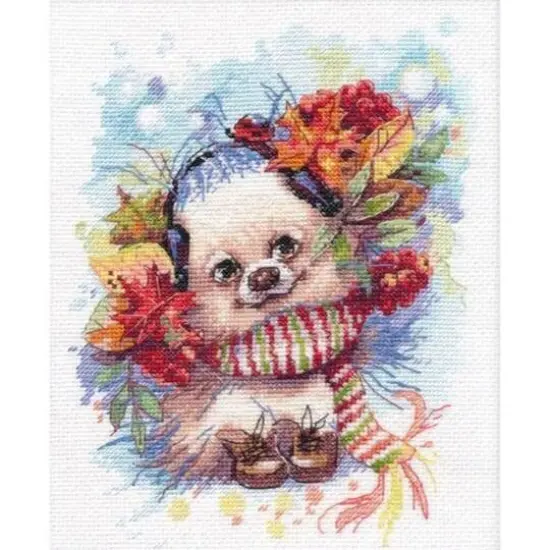 Oven Autumn Melody Cross Stitch Kit {1}