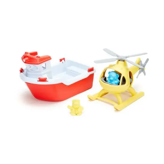 Rescue Boat & Helicopter {6}