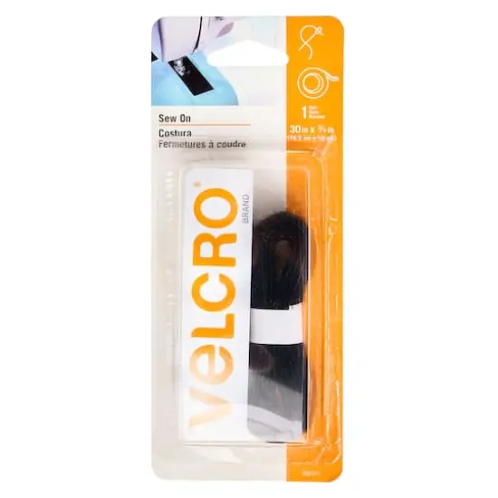 VELCRO&reg; Brand Sew On Tape Black {1}