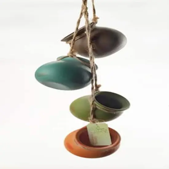23" Dangling Mini Pots {3}