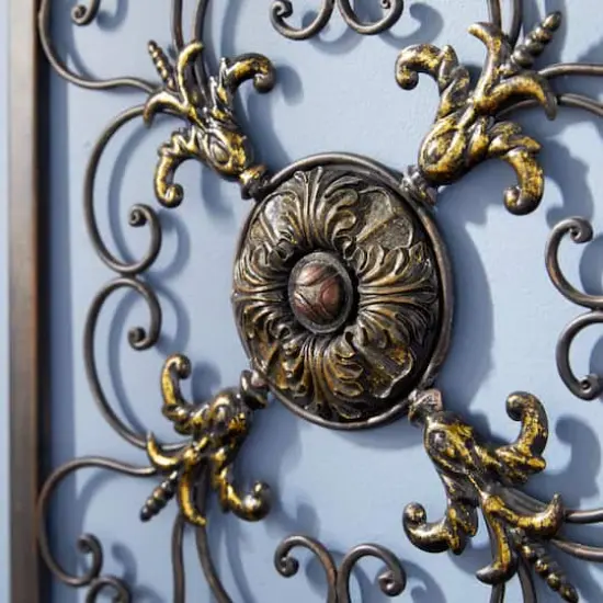 Brown Metal Rustic Wall D&eacute;cor Set {3}