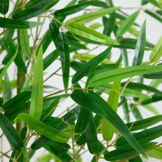 9ft. Potted Green Artificial Bamboo Tree {5}