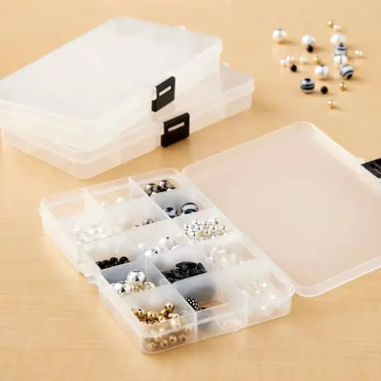 Small Clear Bead Storage Cases, 3ct. by Bead Landing&trade; {3}