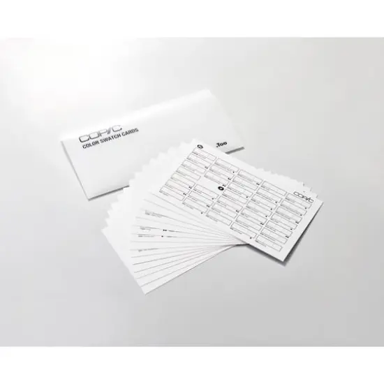 Copic&reg; Color Swatch Cards {3}