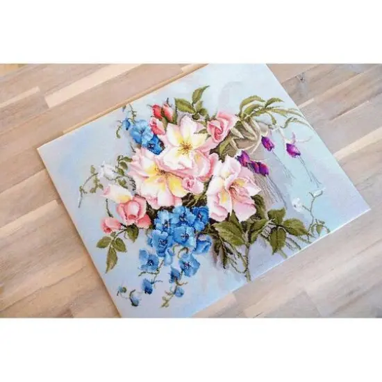 Luca-s Bouquet With Bells Counted Cross Stitch Kit {6}