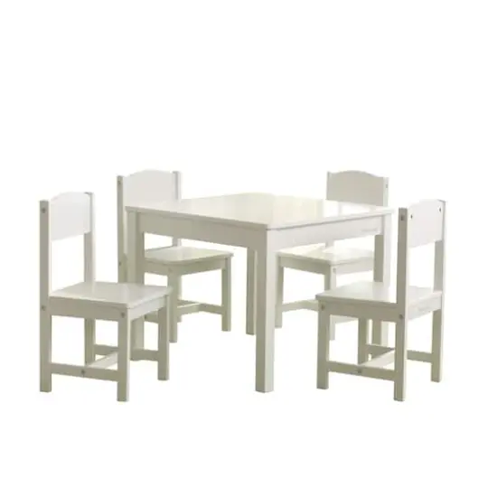 KidKraft White Farmhouse Table & Chair Set {1}