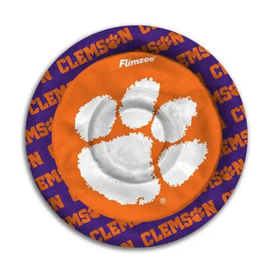 NCAA Flimzee Bean-Bag Flying Disc Clemson Tigers {1}