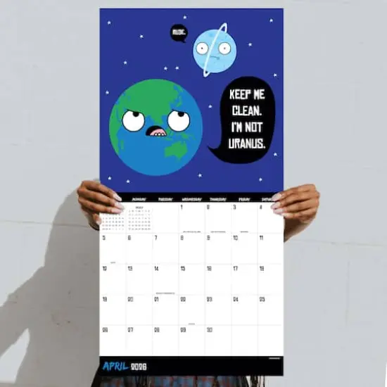 2026 Rated R Puns Wall Calendar {5}
