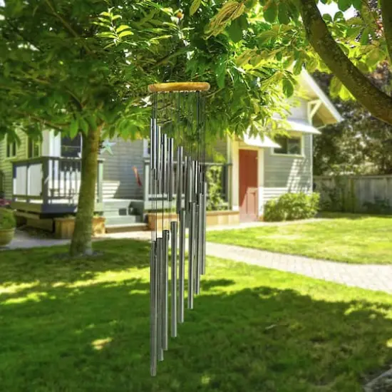 Sorbus 2.5ft. Tubular Wind Chime {5}