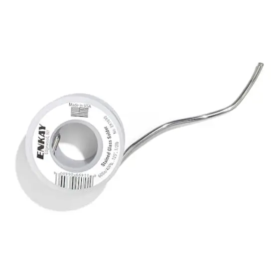 Enkay 1/8" Stained Glass Soldering Wire, 1/2lb. {4}