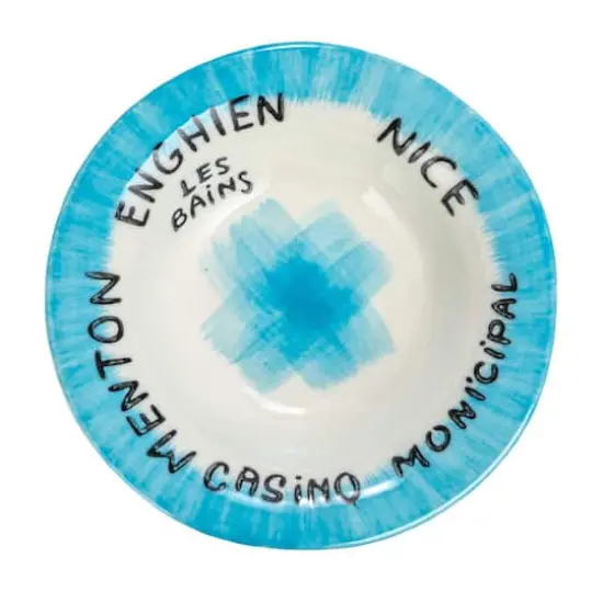 Hello Honey&reg; 4.5" French Casino Themed Stoneware Bowl Set {5}