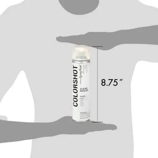 COLORSHOT&reg; Clear Sealer Matte Spray Paint {6}