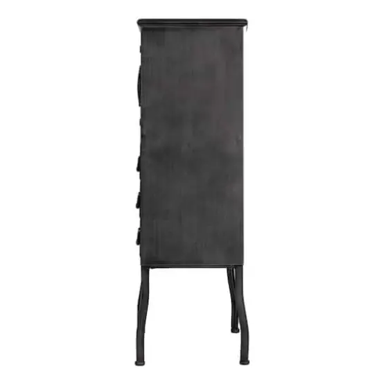 Hello Honey&reg; 35.5" 3-Drawer Metal Cabinet Black {6}
