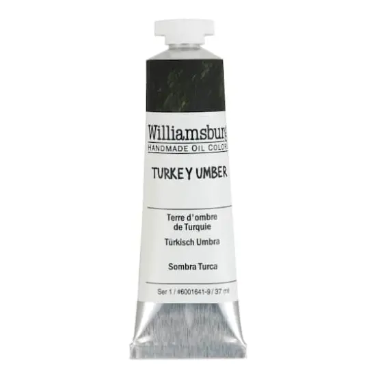 Williamsburg&reg; Artist Oil Colors, 37mL Turkey Umber {1}