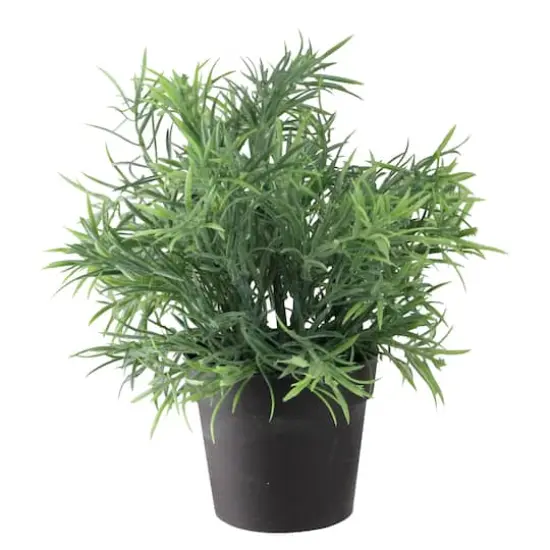 9.5" Tabletop Artificial Greenery with Brown Pot {1}