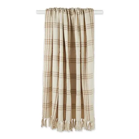 DII&reg; Stone Modern Farmhouse Plaid Throw {7}