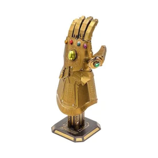 Metal Earth&reg; Marvel Avengers Endgame Infinity Gauntlet 3D Metal Model Kit {5}