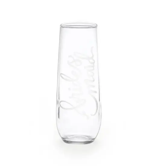 Hortense B. Hewitt Co. Bridesmaid Stemless Champagne Flute {1}