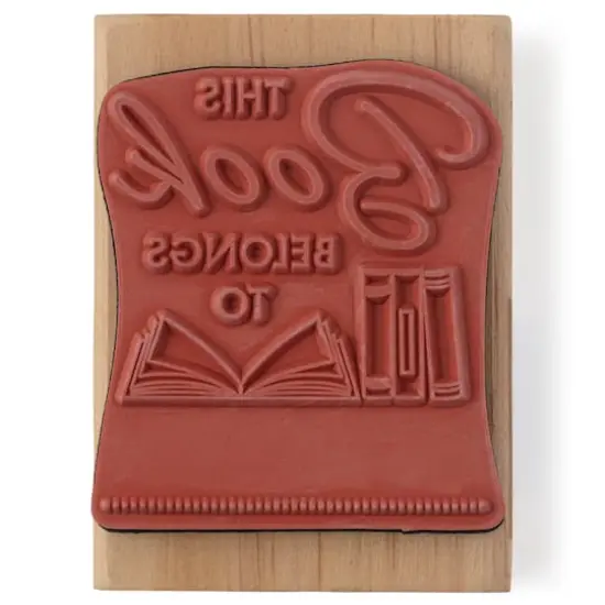 This Book Belongs To Wood Stamp by Recollections&reg; {7}