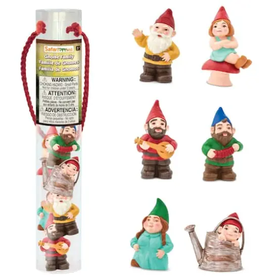 Safari Ltd&reg; Designer TOOB&reg; Gnome Family {1}