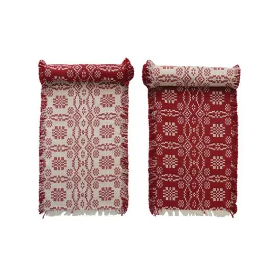 Hello Honey&reg; 6ft. Two-Sided Woven Table Runner {4}