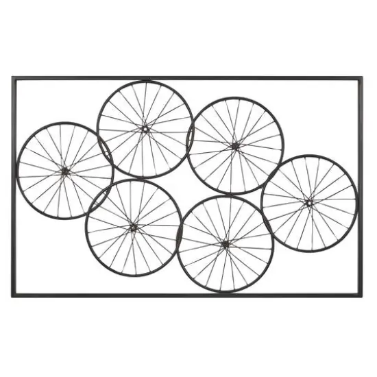 48" Black Iron Rustic Wall D&eacute;cor {1}