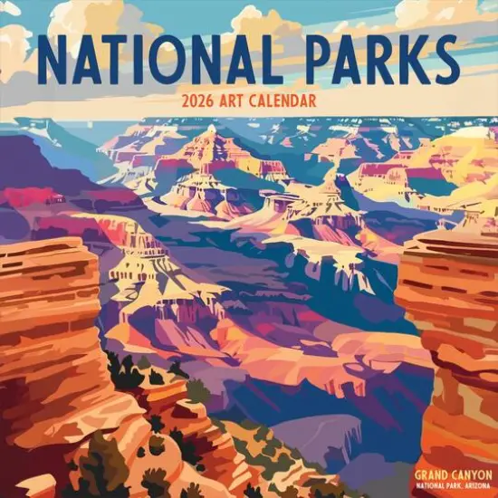 2026 National Parks-Art Wall Calendar {1}