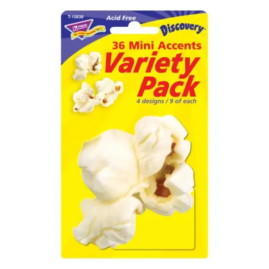 Trend Enterprises&reg; Popcorn Mini Accents Variety Pack {3}
