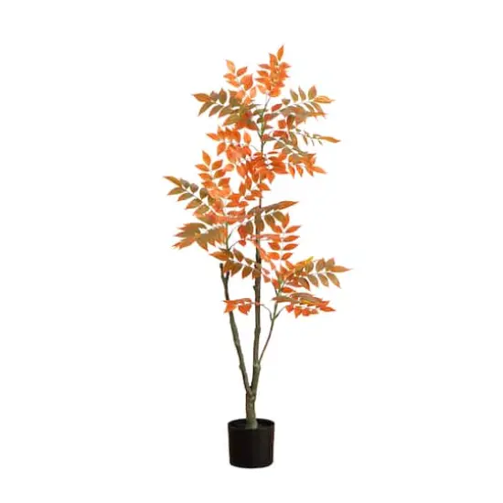 4ft. Autumn Sumac Artificial Fall Tree  {1}