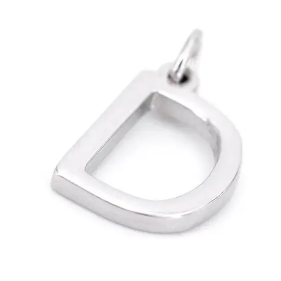 Sterling Silver Alphabet Charm by Bead Landing&trade; D {8}