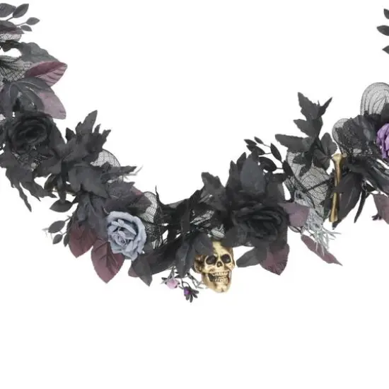 6ft. Skulls & Roses Garland by Ashland&reg; {3}