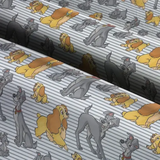 Disney Lady and The TrampLove Over Time Packed Cotton Fabric {4}