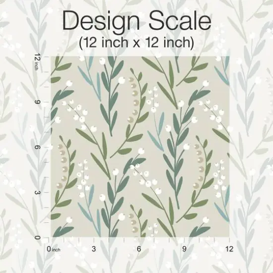 RoomMates Budding Branches Peel & Stick Wallpaper White {8}