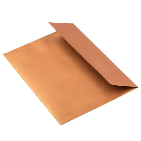 JAM Paper 4.375" x 5.75" Metallic Invitation Envelopes, 25ct. Copper Stardream {5}