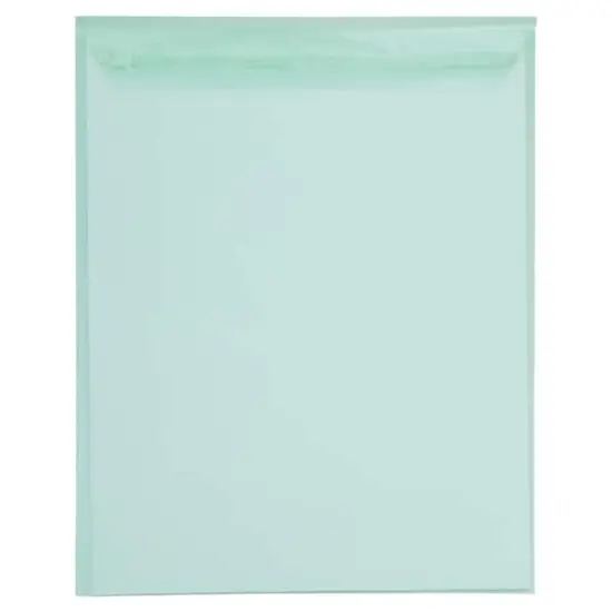 JAM Paper 8.93" x 11.25" Self Adhesive Closure Cello Sleeves, 100ct. Green {7}